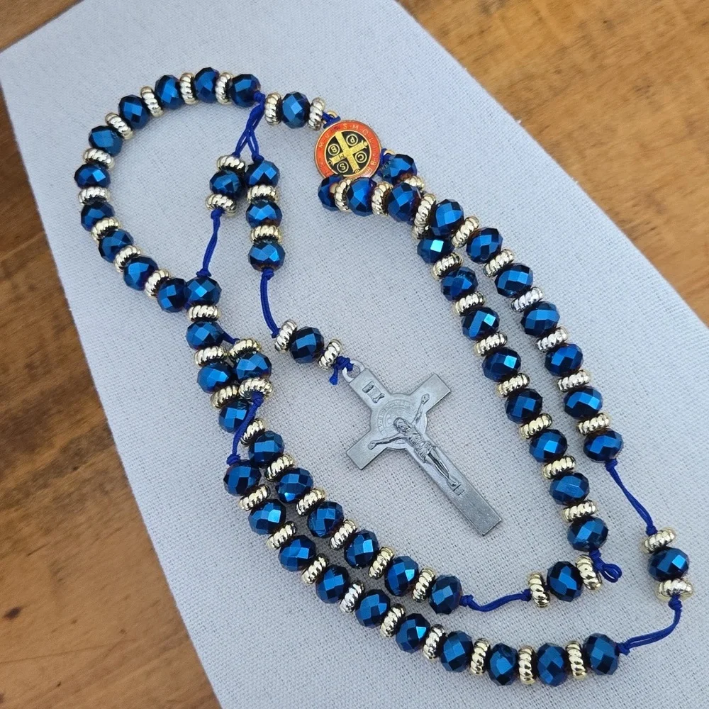 Metal Bead Rosary 20